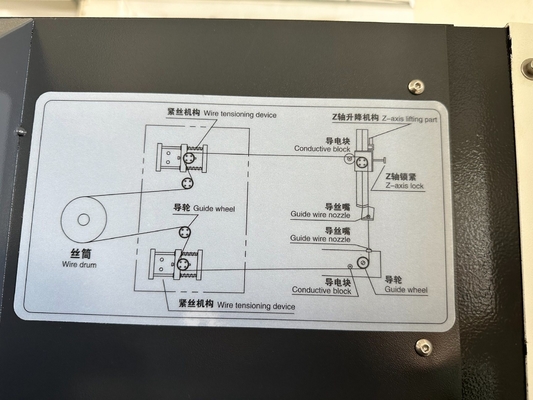 Machine CNC de découpe de fil à étincelles D320c avec servo-moteur et décharge électrique